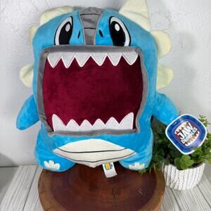 Good Stuff Plush JAW Droppers Blue - Monster Alien Dragon - Stuffed Animal Plush